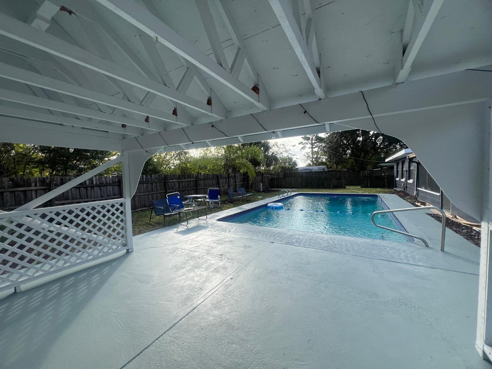 Pool House Oasis Titusville Exterior foto